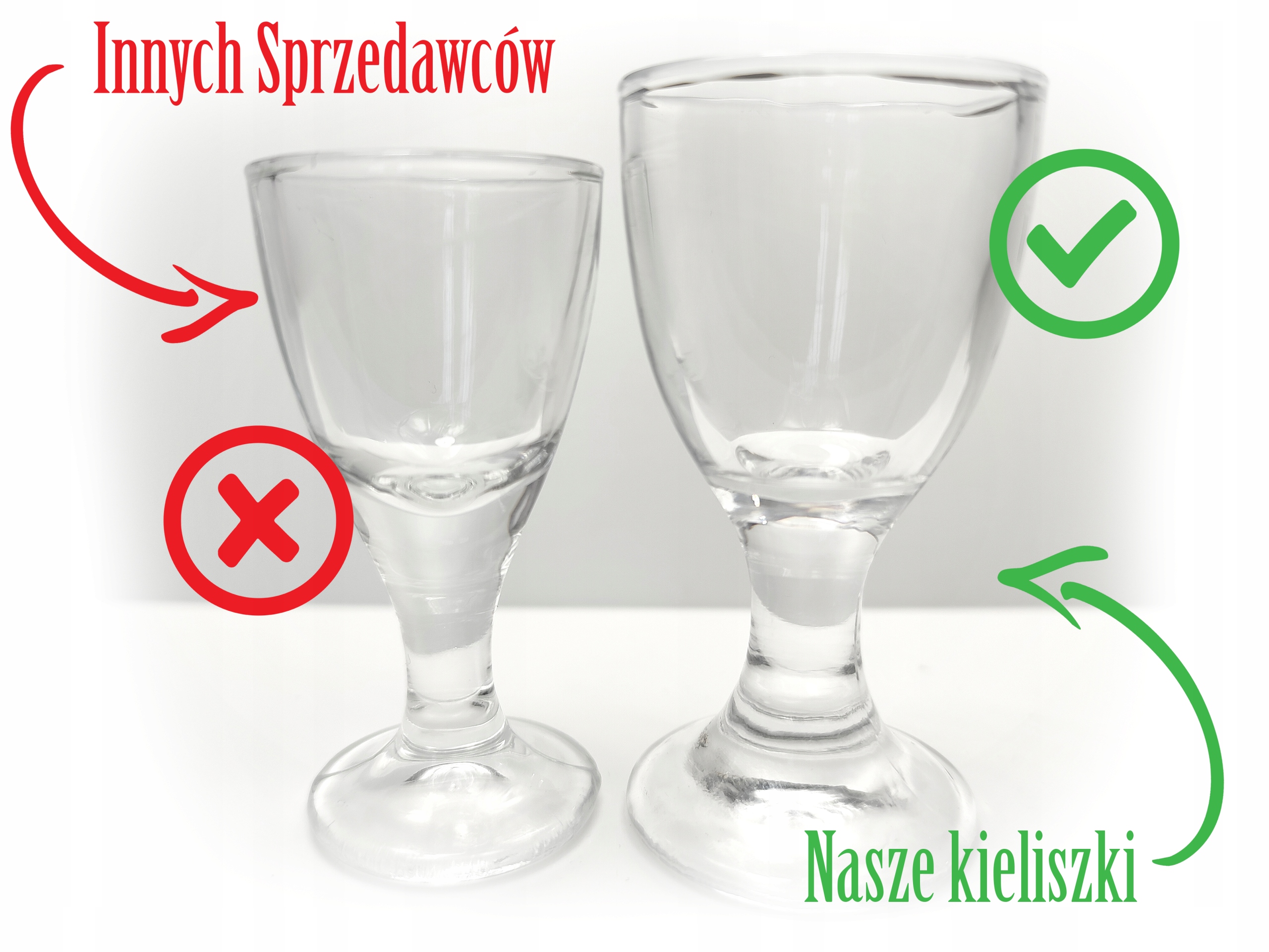 OSZUKANE KIELISZKI do wódki z GRAWEREM 15ml stopce MAMA TATA dla rodziców Marka inna