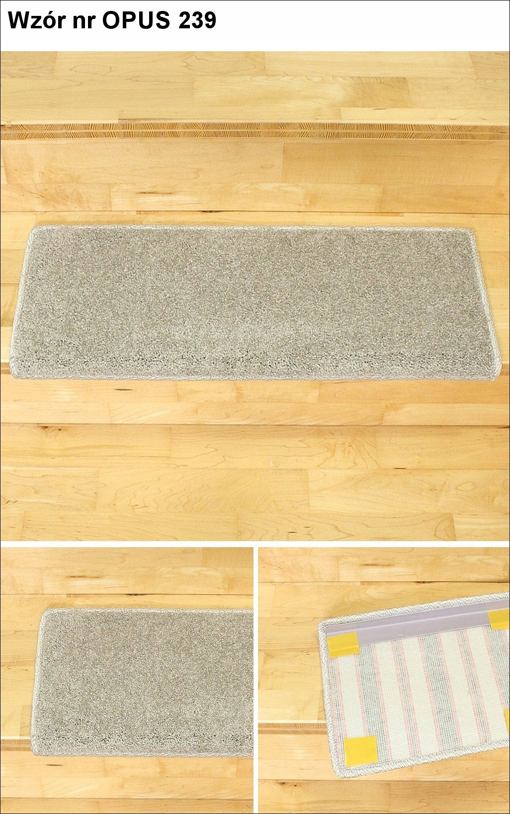 NAKŁADKI TREPY NA SCHODY PROSTOKĄTNE 15 KOLORÓW EAN (GTIN) 5901891181609