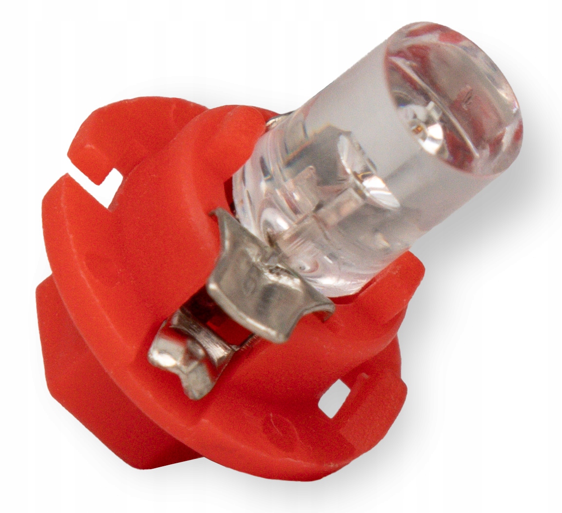 Żarówka B8.4D 12V T5 R5 Dioda Led Czerwona