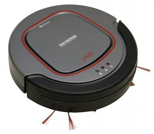Nowoczesny odkurzacz Robot sprzątający Jeździk Severin Chill Kompakt RB7025