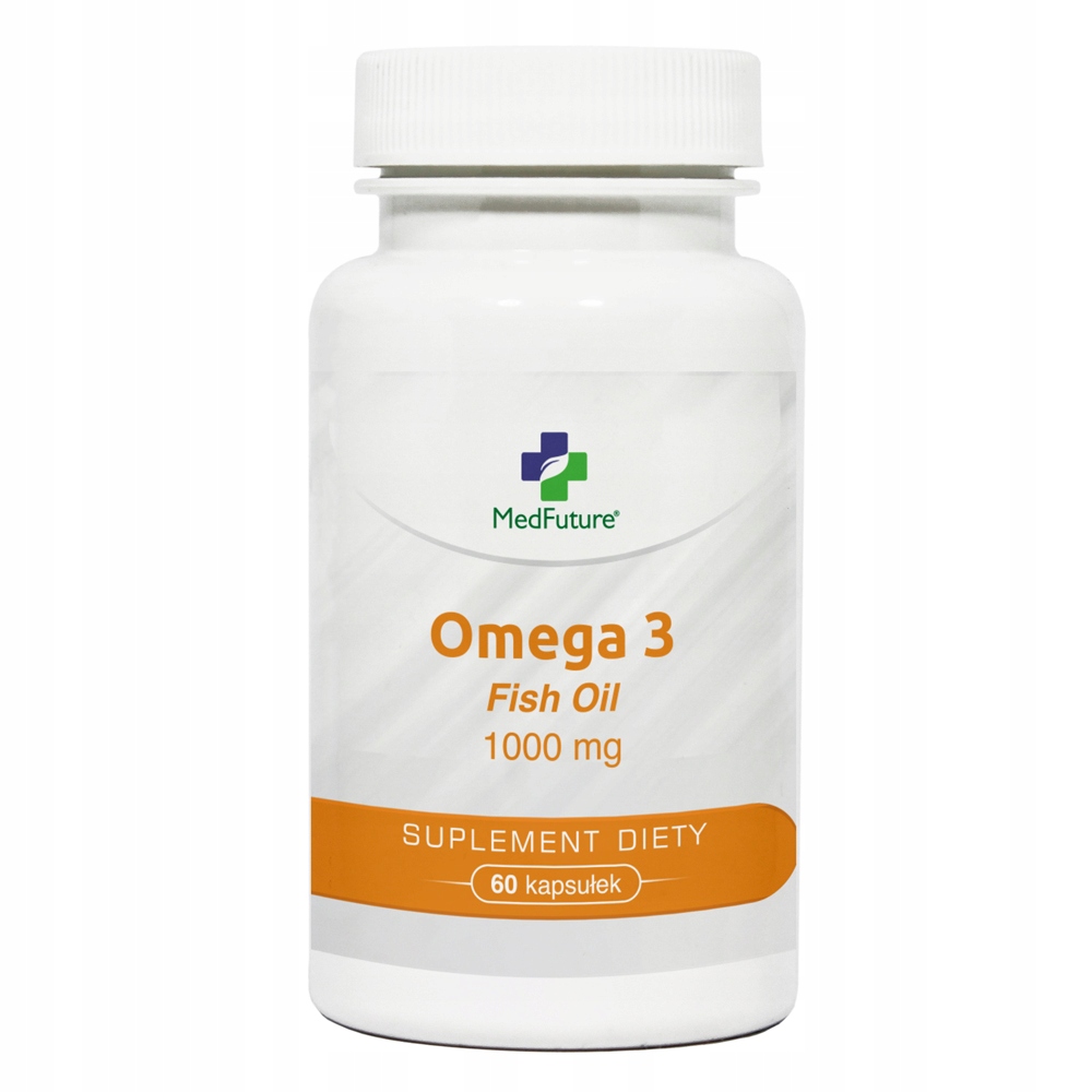 Omega 3 (Olej rybi) kwasy Epa i Dha 1000 mg Dobry cholesterol i ciśnienie