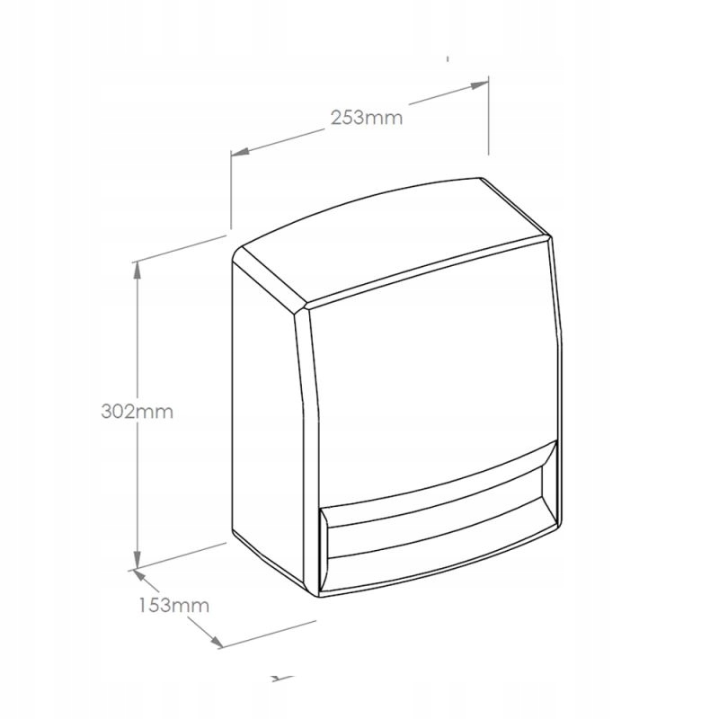 MERIDA SUSZARKA ELEKTRYCZNA DO RĄK BIAŁA EAN (GTIN) 5908248107589
