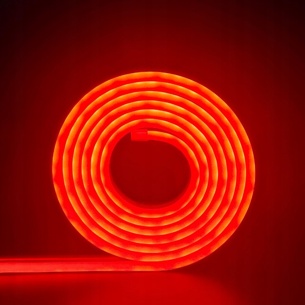 

Taśma Led Neon Flex 12V Czerwona 10W 6x12 5 Mb