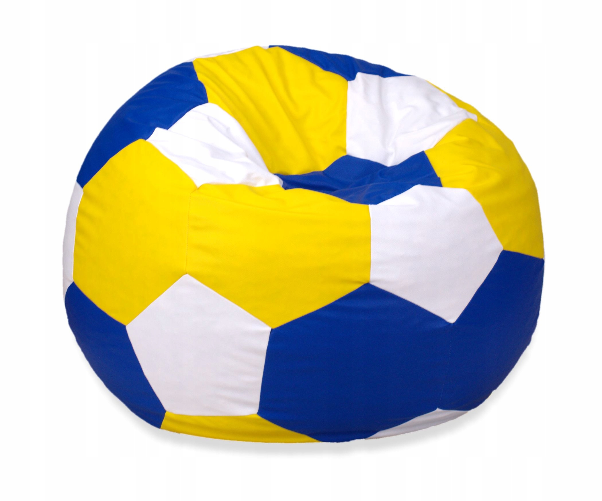 

Trójkolorowa trwała Pufa Piłka 200L 70cm Eps Egato