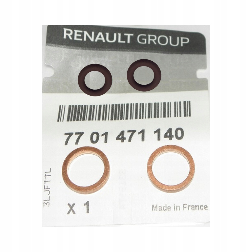 USZCZELKI PRZEWODU TURBINY 2.5 DCI MASTER II ORG EAN (GTIN) 5903839511998