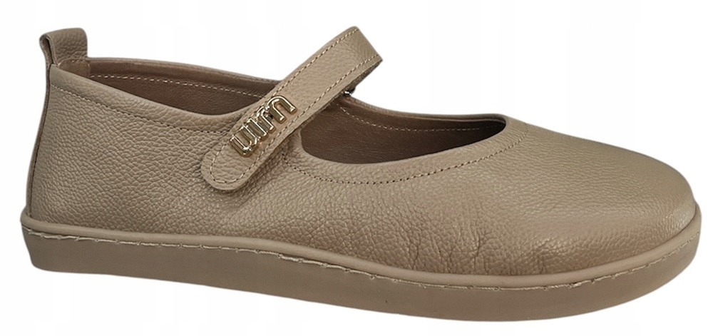 Dámské polobotky Lemar 10206 Barefoot Béžová Přírodní kůže 38