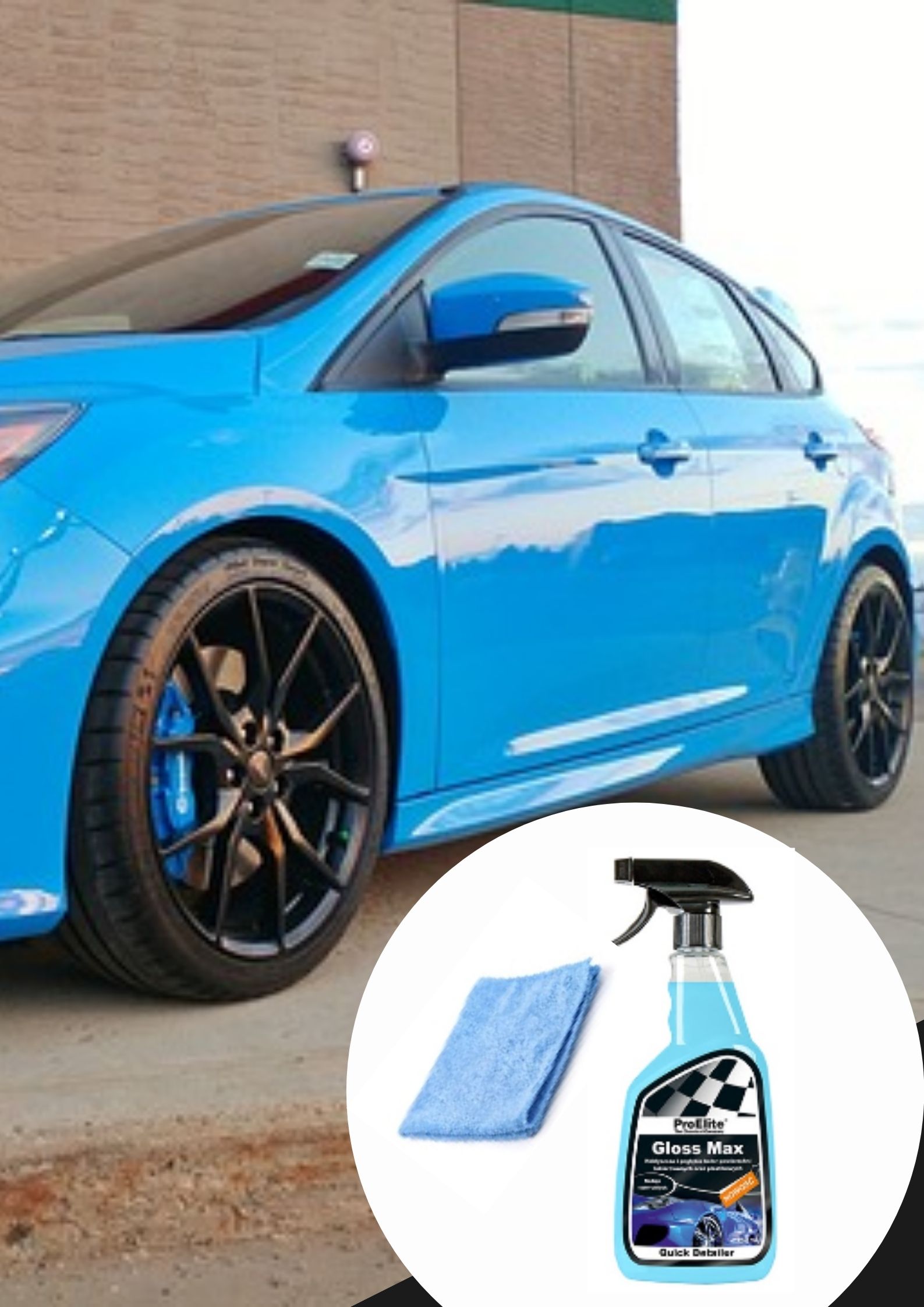 SZYBKI SKUTECZNY WOSK TYPU QD SPRAY WAX GLOSS MAX