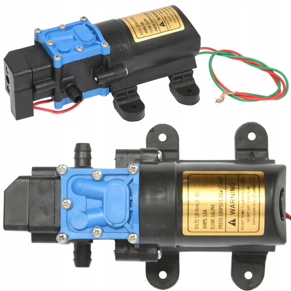Pompa Do Opryskiwacza Akumulatorowego 12V Wyjście 10mm Funkcja Start Stop