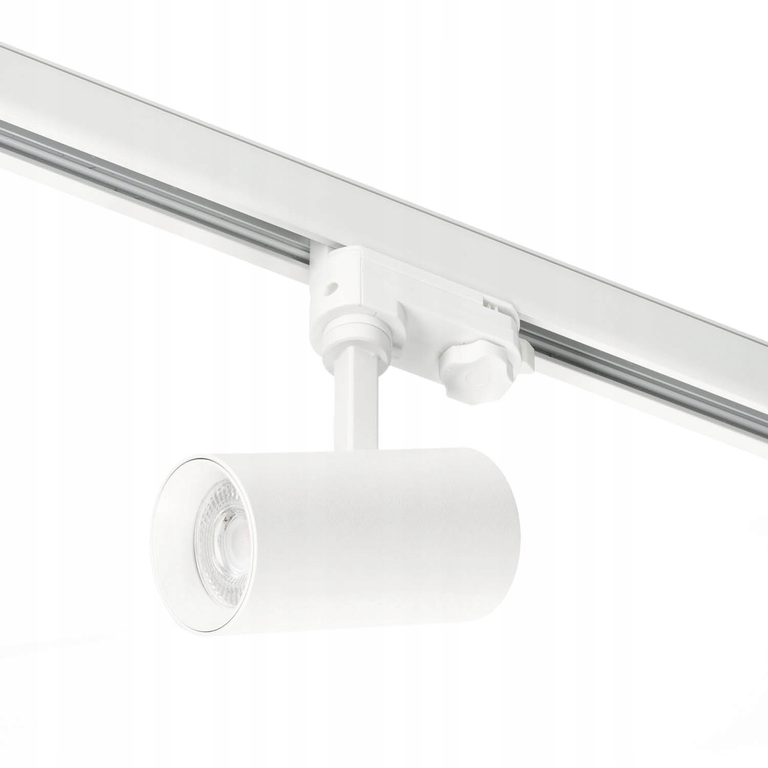 Zestaw szynowy 3 fazowy szyna 1m+1m+1m, 9x Lampa, łącznik L BIAŁY komplet Długość 3 m