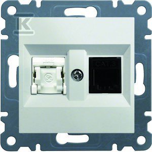 GN.RJ11/12 RJ45 Bílá Lumina