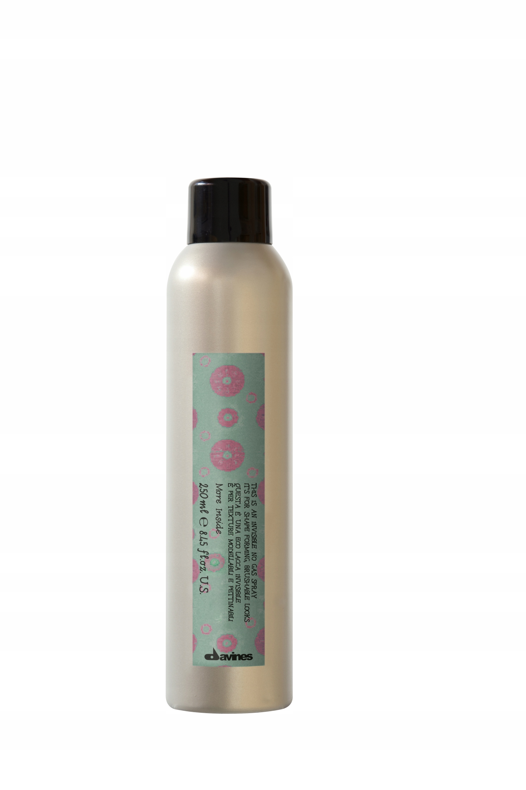 Davines More Inside – jemně fixační lak bez plynu 250 ml