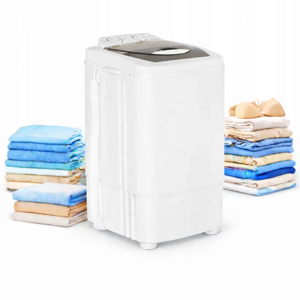 Pralka Wirnikowa Pralko Wirówka Ravanson XPB70X 7KG 350W Kompaktowa Biała