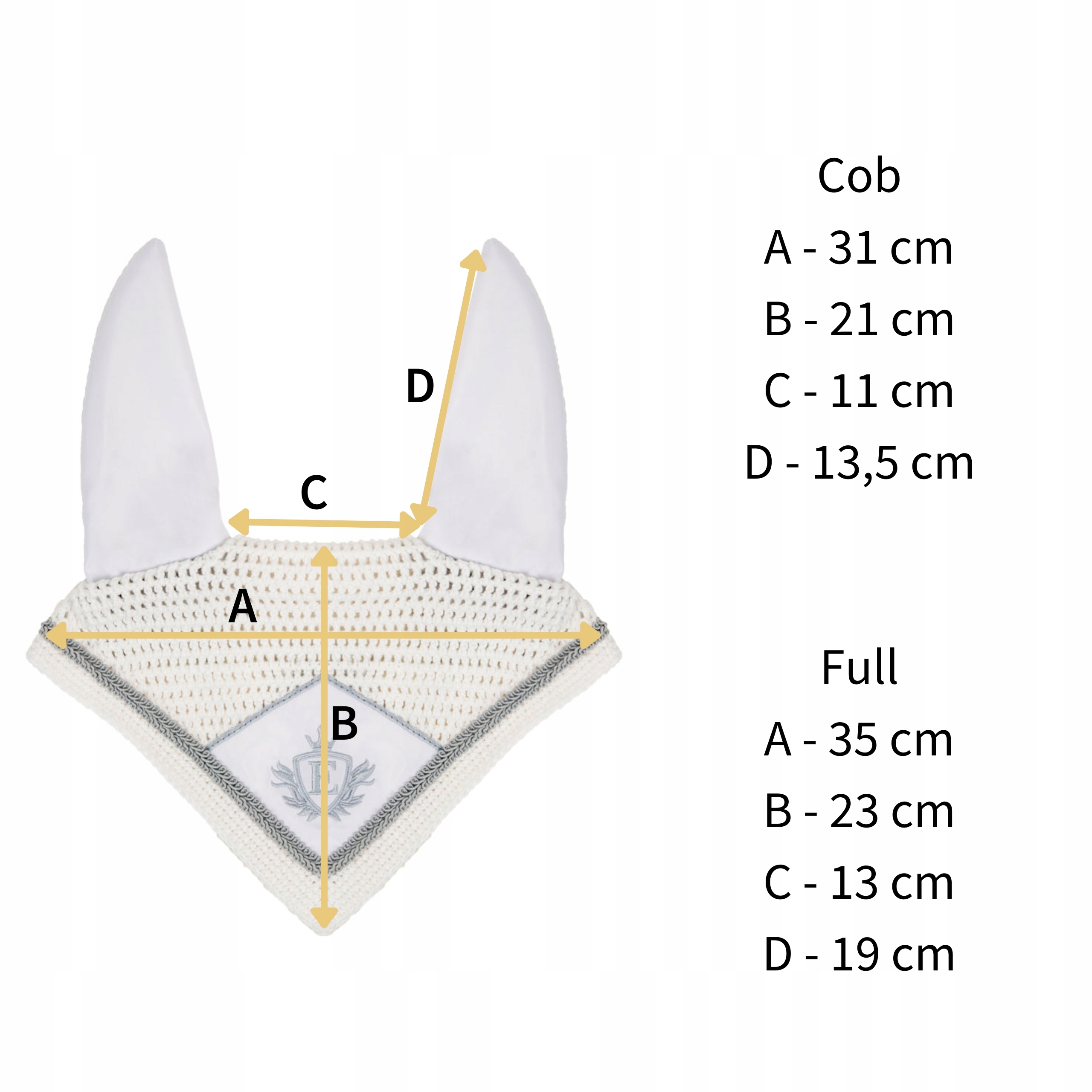 Nauszniki Eqst Colorful Full dla koni do jazdy konnej EAN (GTIN) 5902745603179