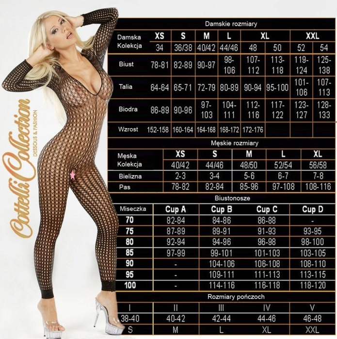 Komplet Traci S Cottelli Lingerie Rodzaj Ozdobne