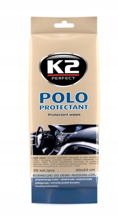 

K2 Polo Protectant Chusteczki Do Kokpitu I Wnętrza