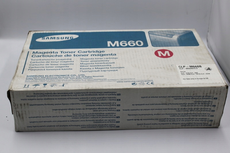 Samsung CLP-M660B originální toner purpurový