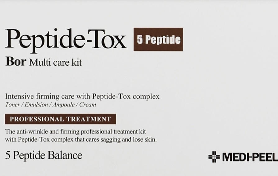 MEDIPEEL+Sada pro peptidovou péči Peptide-Tox Bor 5 Peptide Multi C
