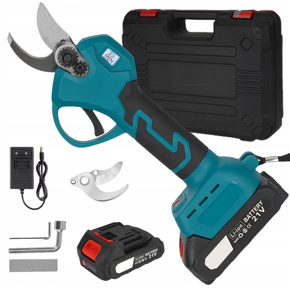 Zahradní nůžky Elektrické S Křivou Čepelí Bezpečné 120W