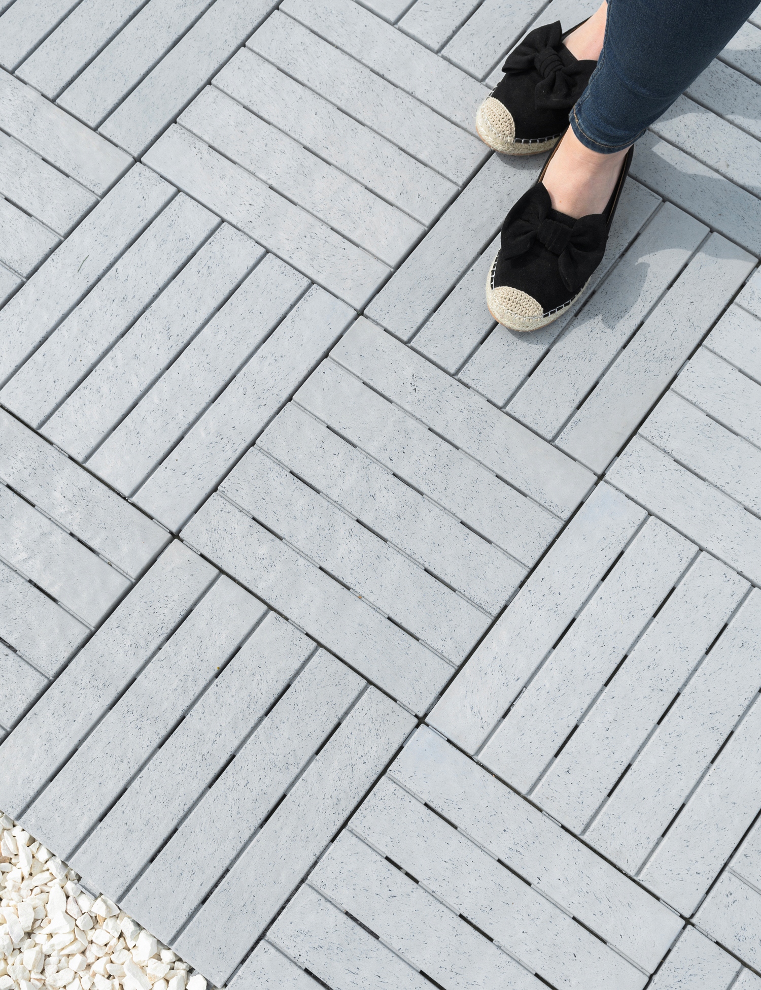 PODEST TARASOWY PŁYTKI na TARAS BALKON ALTANKA PANEL ECO SZARY 30x30cm Kod producenta 5903104916978