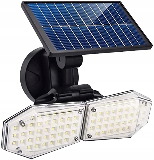 LAMPA Z PANELEM SOLARNA ULICZNA HALOGEN 78 LED SMD SH-078