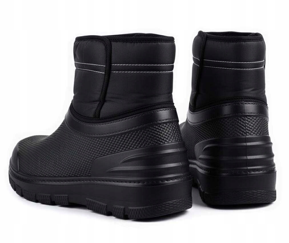 DAMSKIE KALOSZE WODOODPORNE BUTY OCIEPLANE ZIMOWE PIANKOWE EVA P5 Rozmiar 36