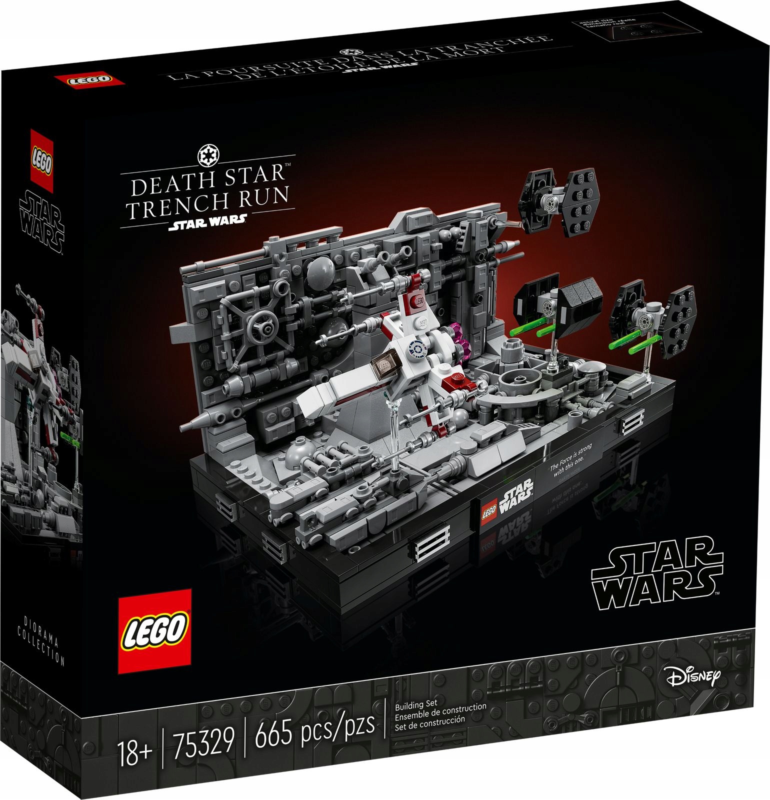 Lego 75329 Star Wars Diorama: Útok na Hvězdu smrti