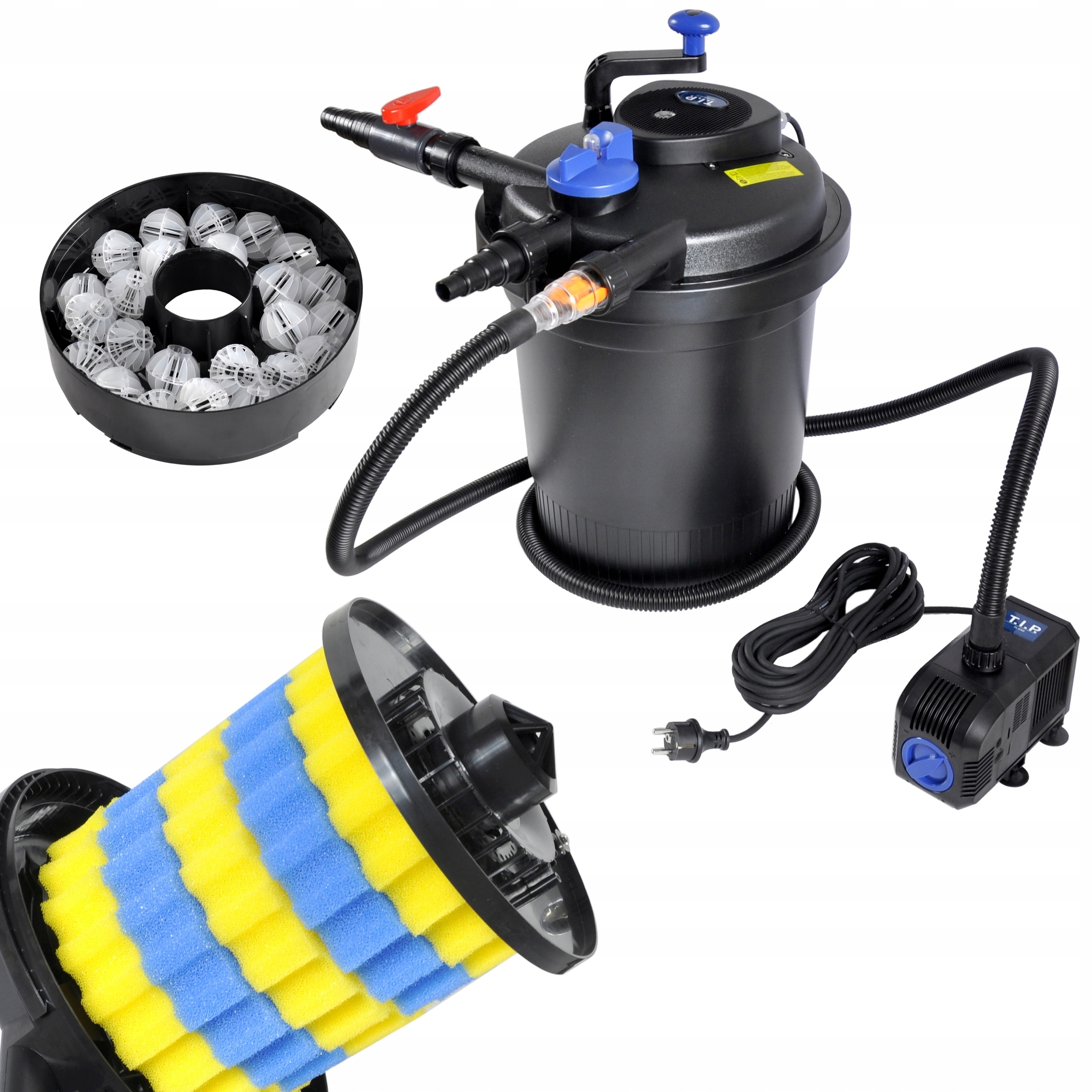 

Filtr Do Oczka Wodnego Stawu Pompa Lampa Uv-c