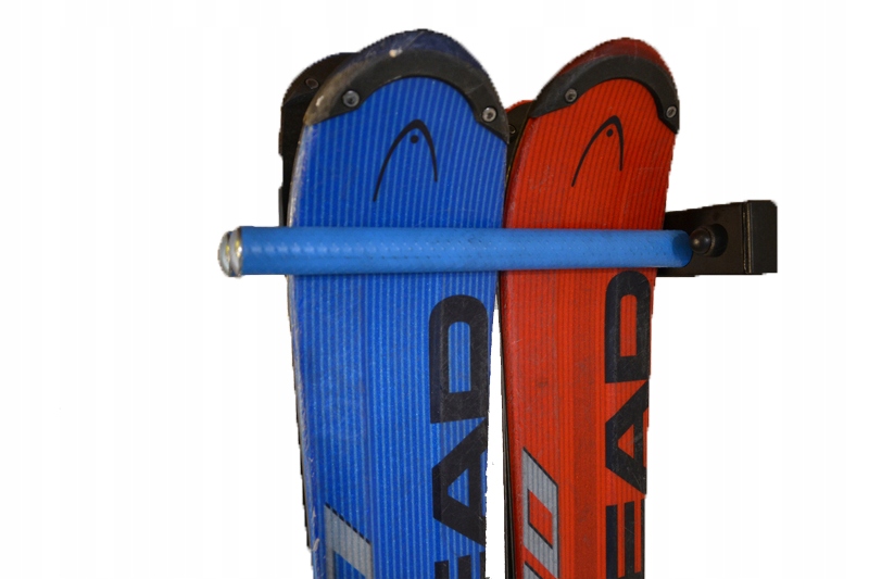 wieszak na narty stojak 1 2 3 4 5 par, więcej nart