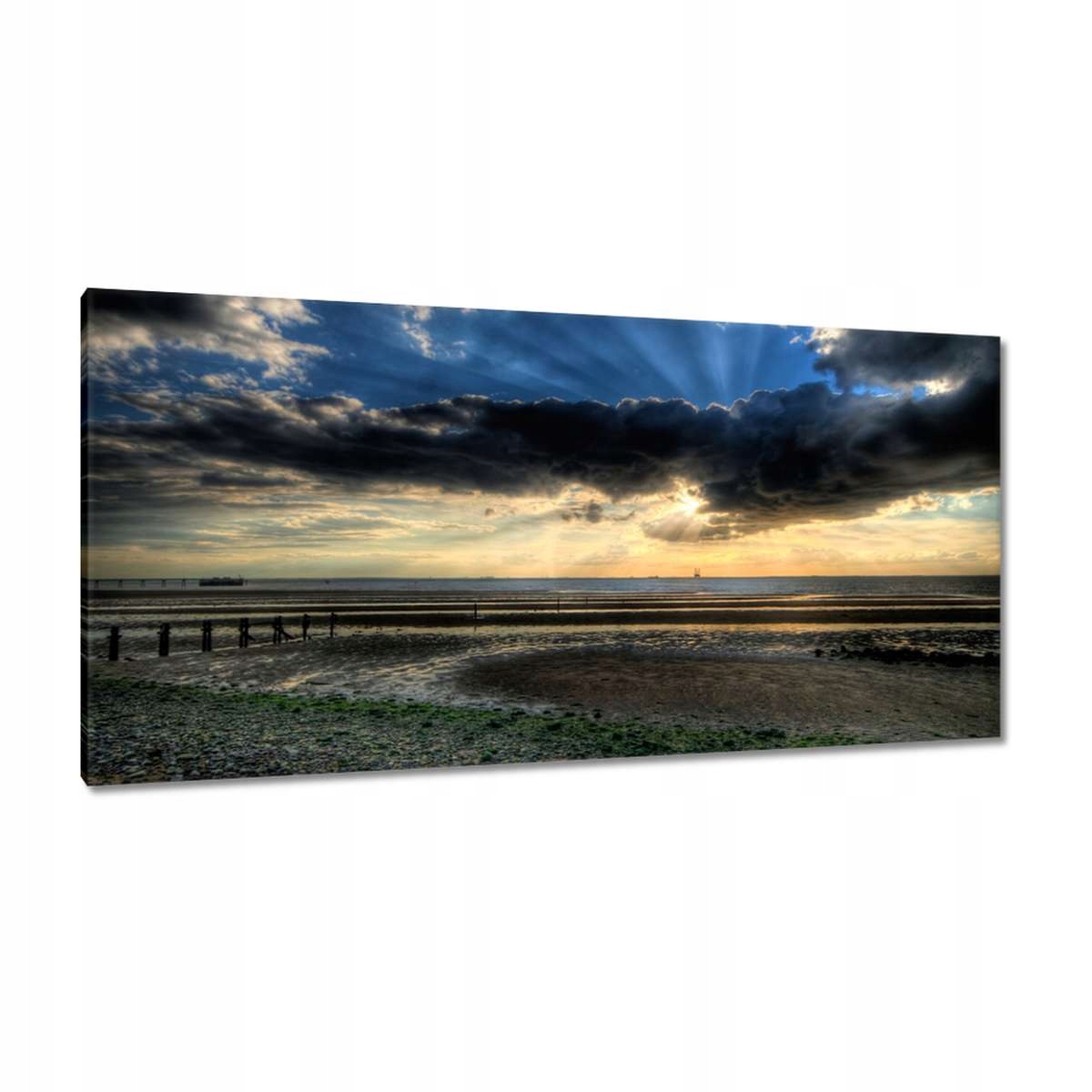 Obrazy 115x55 Přímořská pláž