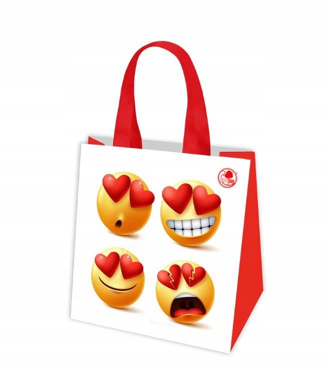 

Torba ekologiczna 34x34x22 Emotikonki Na Zakupy