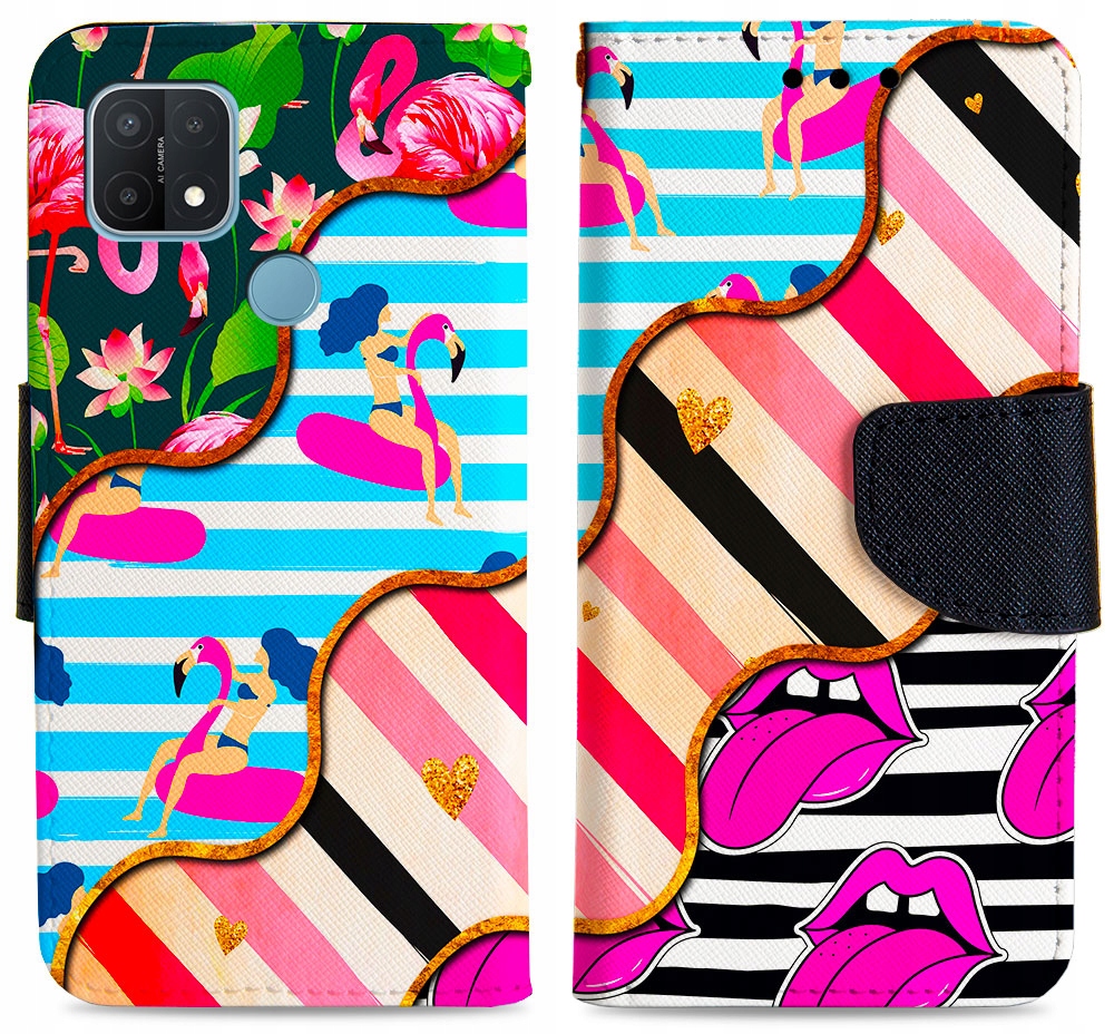 

Etui Foto Portfel Do Oppo A15 Szkło