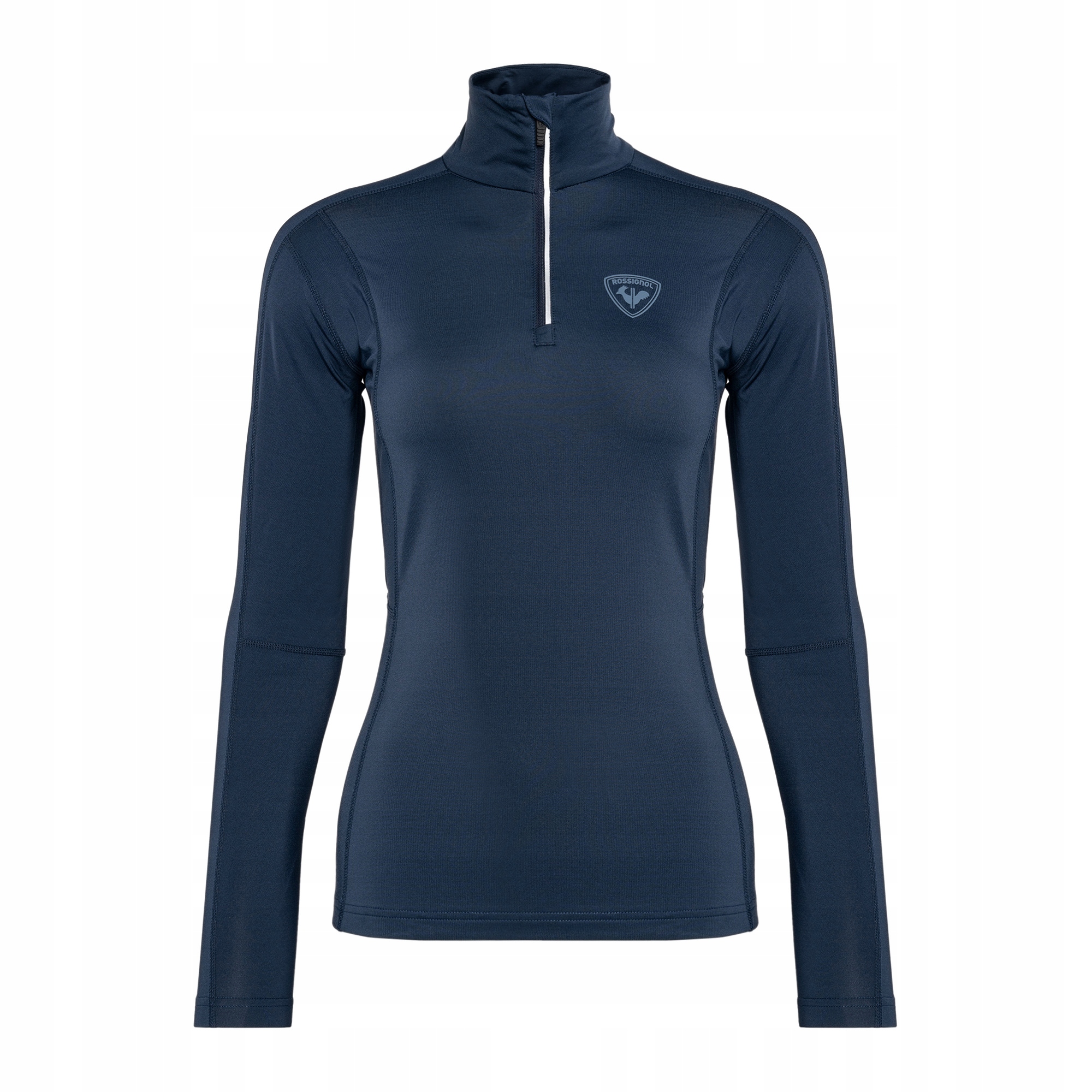 Dámský termoaktivní dlouhý rukáv Rossignol Classique 1/2 Zip tmavě modrý