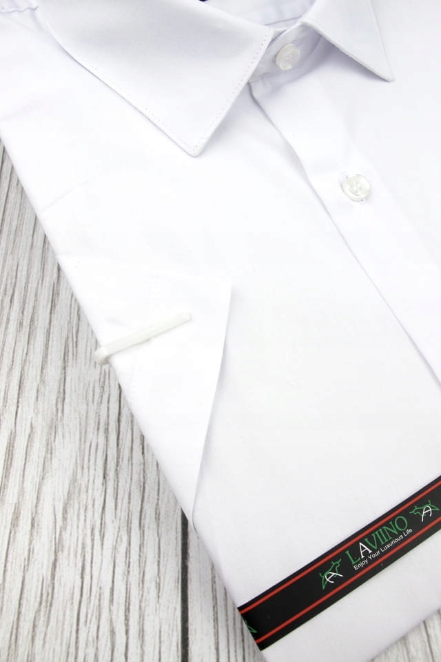 Koszula Męska Elegancka Wizytowa do garnituru K941 Cechy dodatkowe brak