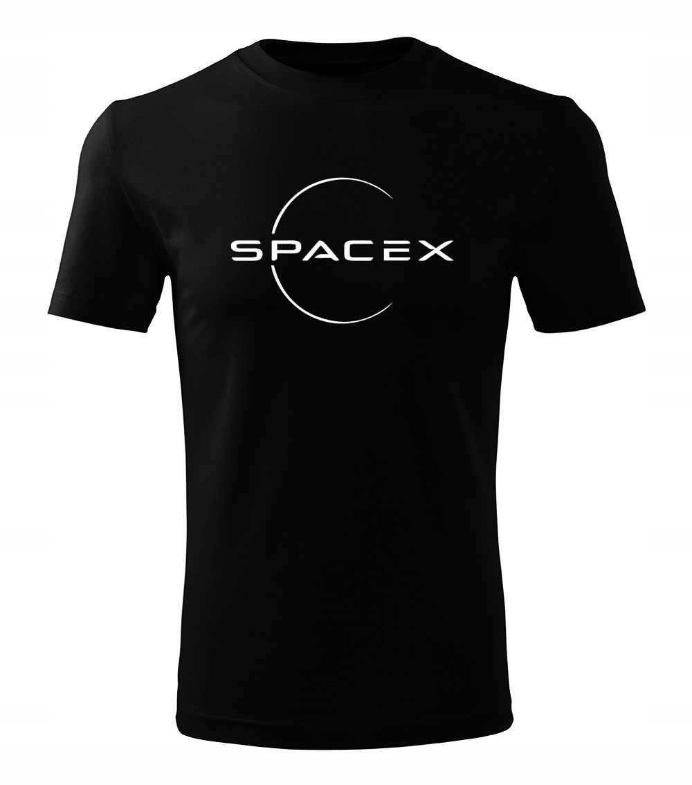 

Koszulka Męska Space X Kosmos Elon Nasa Prezent S