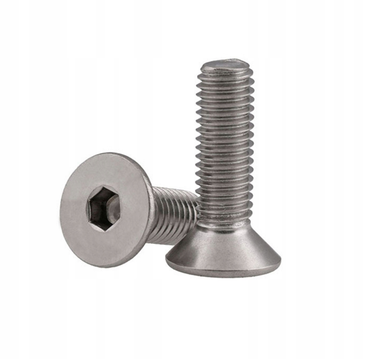 

Śruba M 3x14 Din 7991 A2 stożkowa nierdzewna imbus