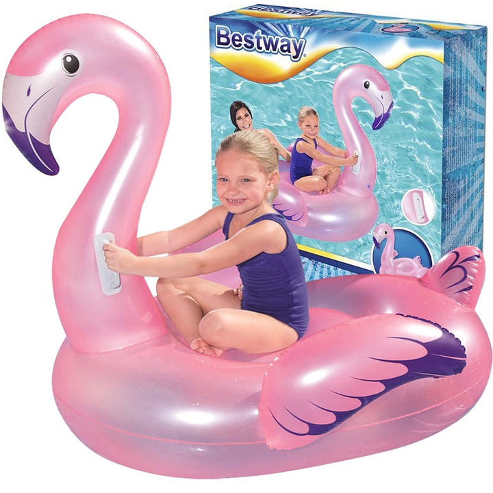 Flaming nadmuchiwany z uchwytami 127cm Bestway