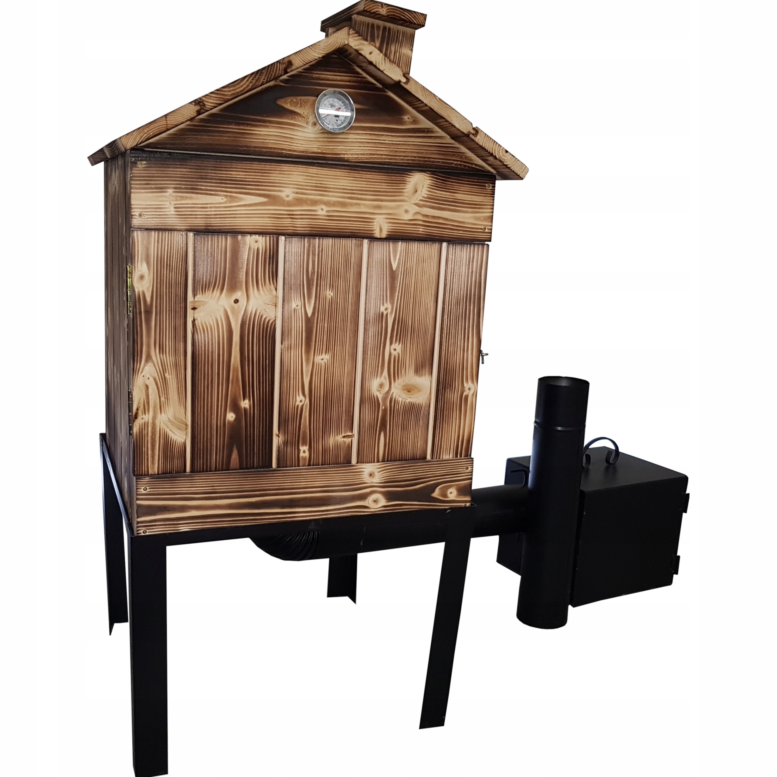 WĘDZARNIA DREWNIANA WĘDZOK OGRODOWA UCHYLNY DACH