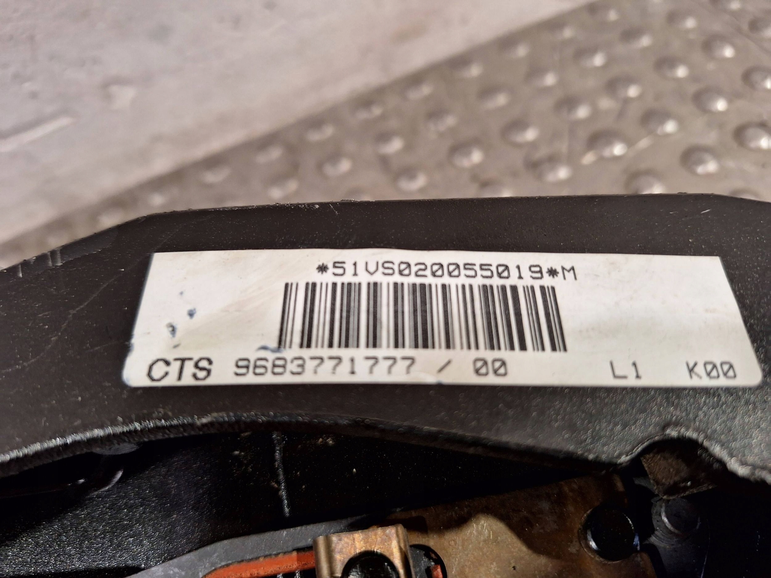 hinge roofs left 9683771777 PEUGEOT 308 CC 2007