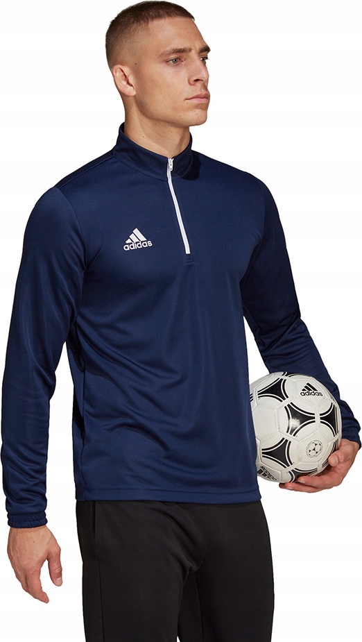Pánská Mikina Adidas Entrada 22 Sportovní, Tmavě Modrá velikost M
