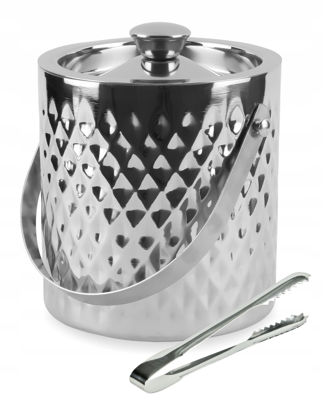 

Wiaderko do lodu szczypce 1,5L Kinghoff KH1508