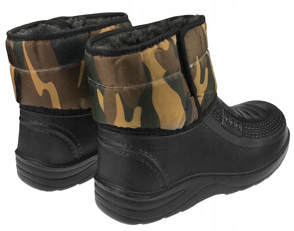 KALOSZE MĘSKIE LEKKIE OCIEPLANE PIANKOWE EVA 42 Marka inna