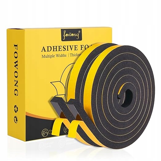 Uszczelka Fowong 12 mm x 6 mm CZARNA (734)