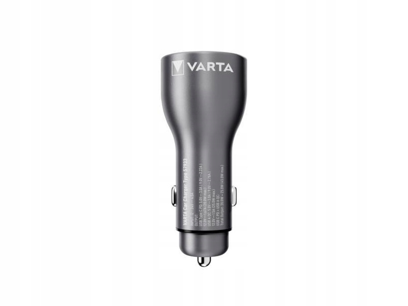 Ładowarka samochodowa Varta Car Charger 45W Grafitowy