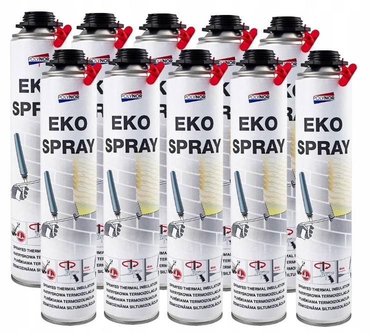 Polynor Eko izolácia striekacia pena pur Zateplenie Podkrovia Garáže