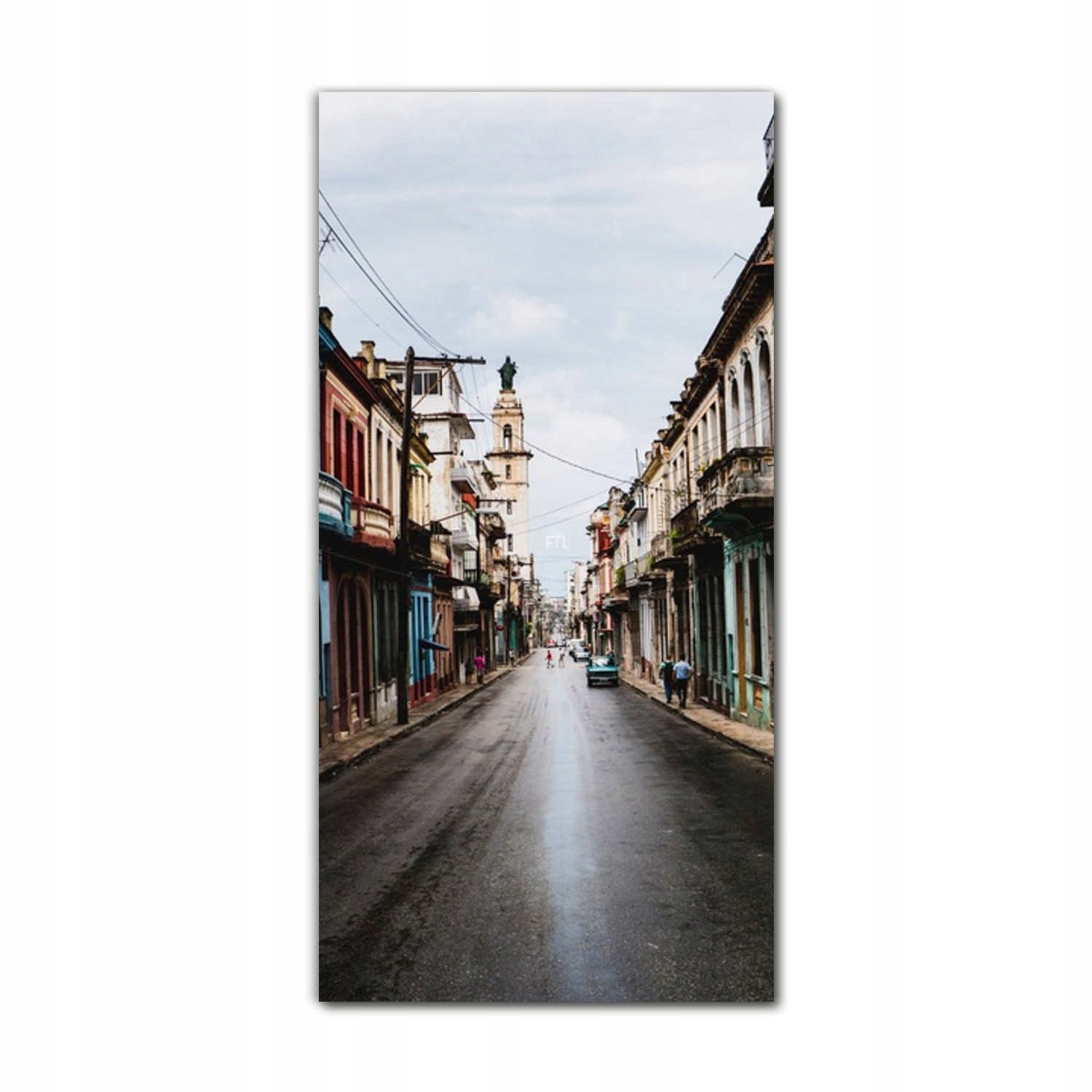 

Obraz na szkle do kuchni 70x140 cm Hawana miasto