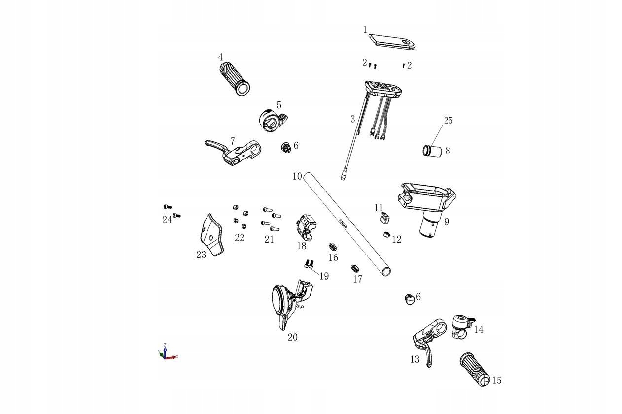 2034853158548 - ПЕРЕДНЯ ФАРА СКУТЕРА PRO І SPORT