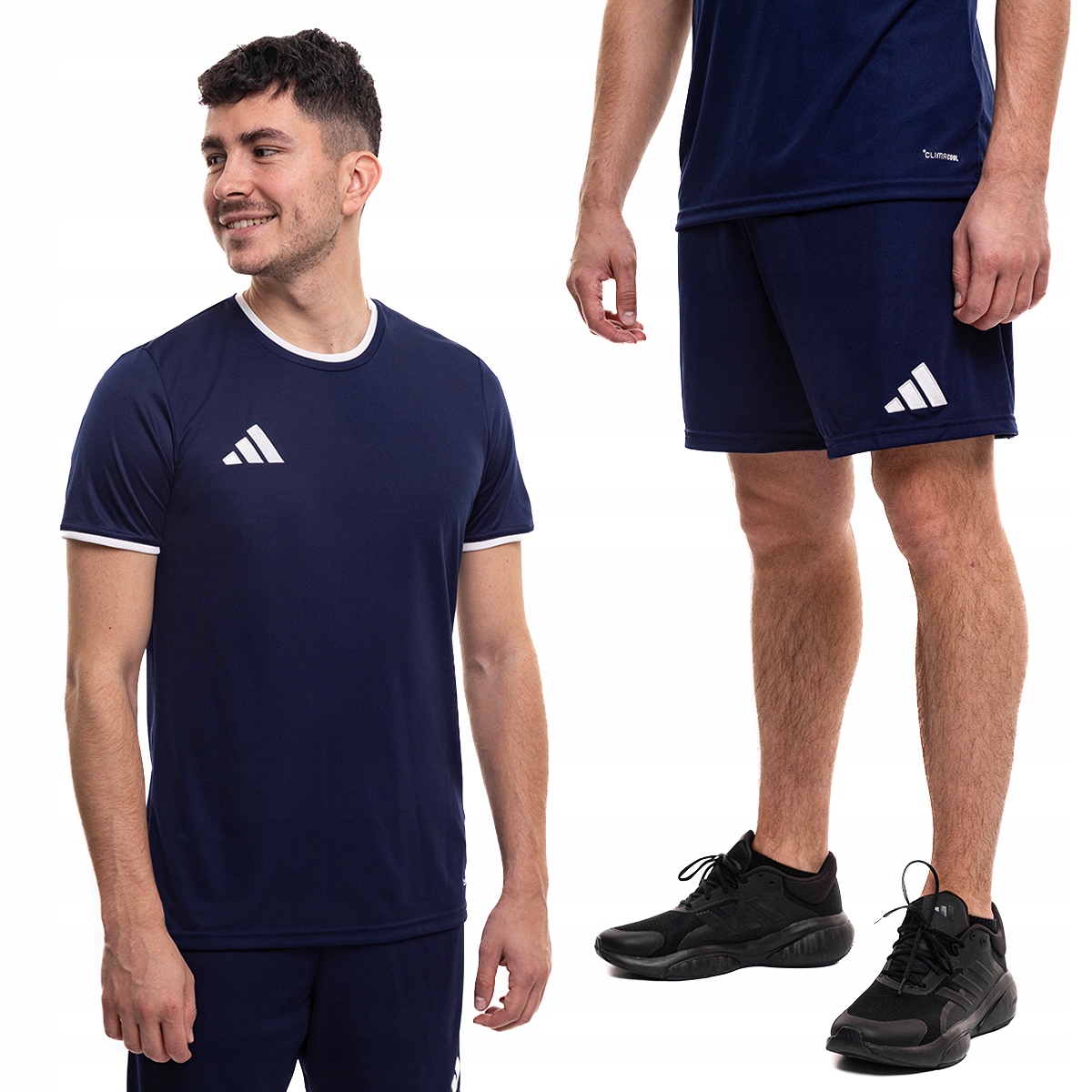 Strój Sportowy Męski adidas Entrada 26 Komplet Koszulka Spodenki roz. XXL