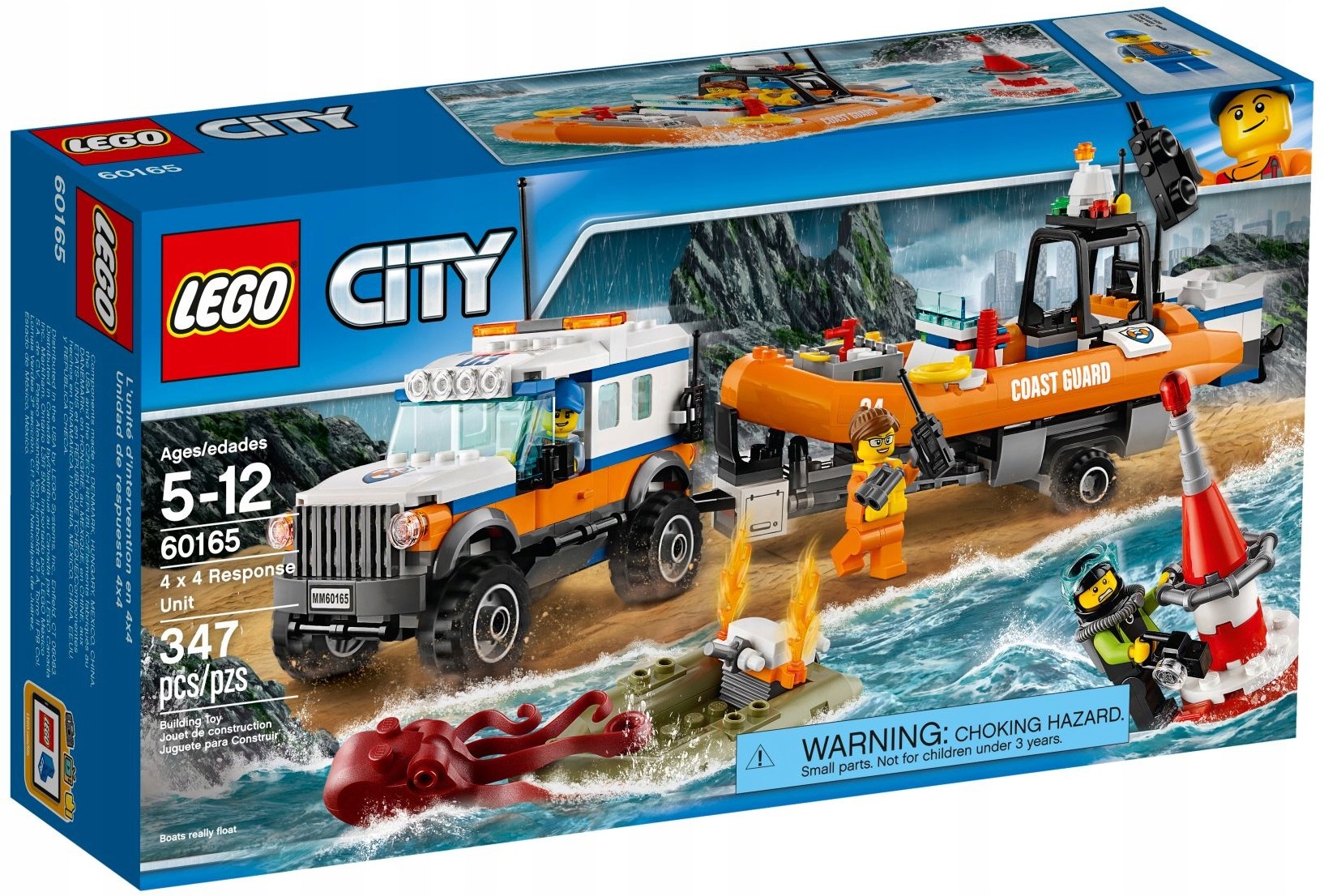 

Lego City Terenówka szybkiego reagowania 60165