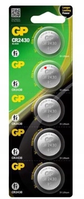 Bateria litowa GP Batteries CR2430 5 szt.