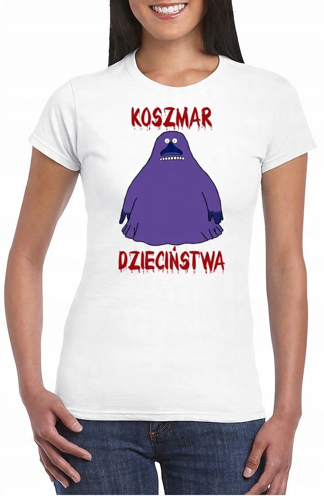 

Damska Koszulka Muminki Buka Bajka Koszmar M 3053